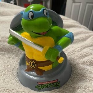 TMNT Coin Bank Leonardo 90’s Nostalgia Collectibles